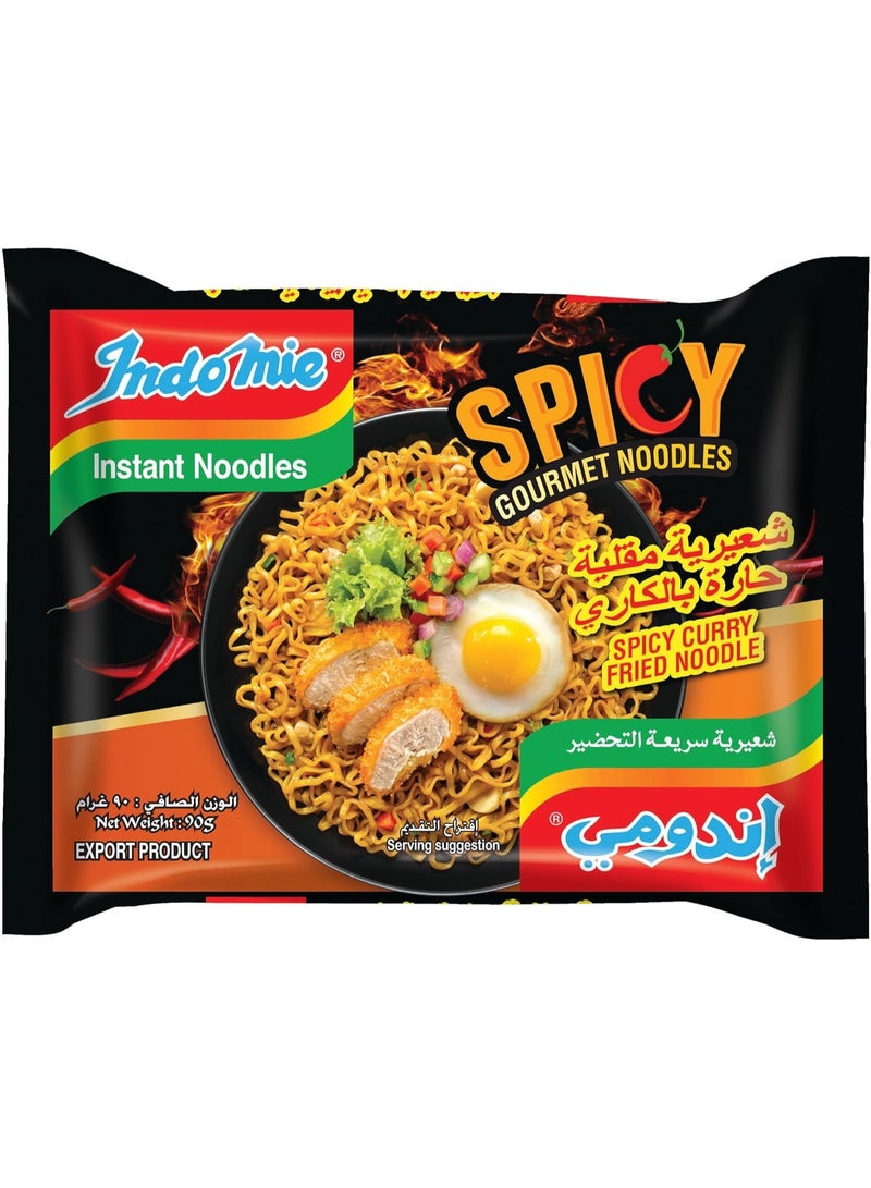 Indomie Spicy Fried Noodles (Mi Goreng Pedas), Fast Instant Lunch, Pack of 5 - Image 3